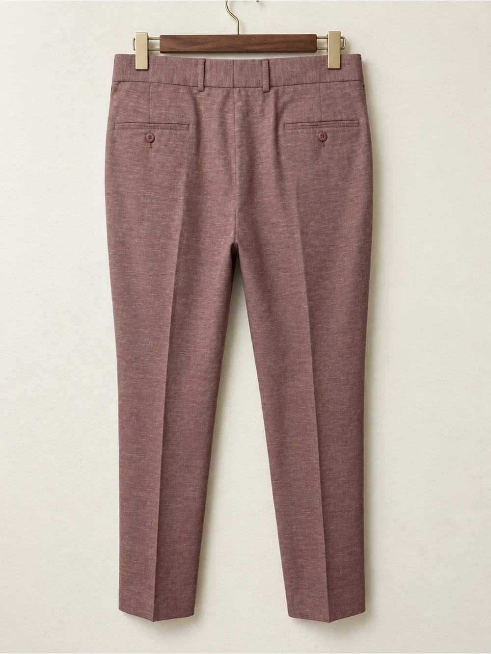 Rare Rabbit DEX Men’s Slim-Fit Textured Trousers – Size 34